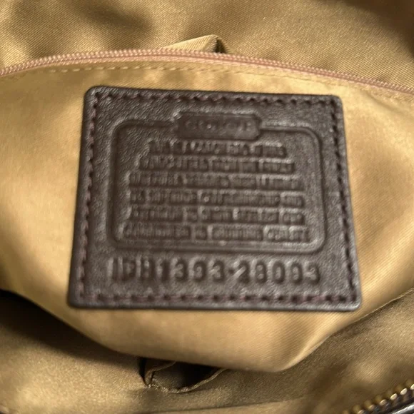 Coach Black and Brown Tote Bag with Zebra Print - Picture 8 of 15